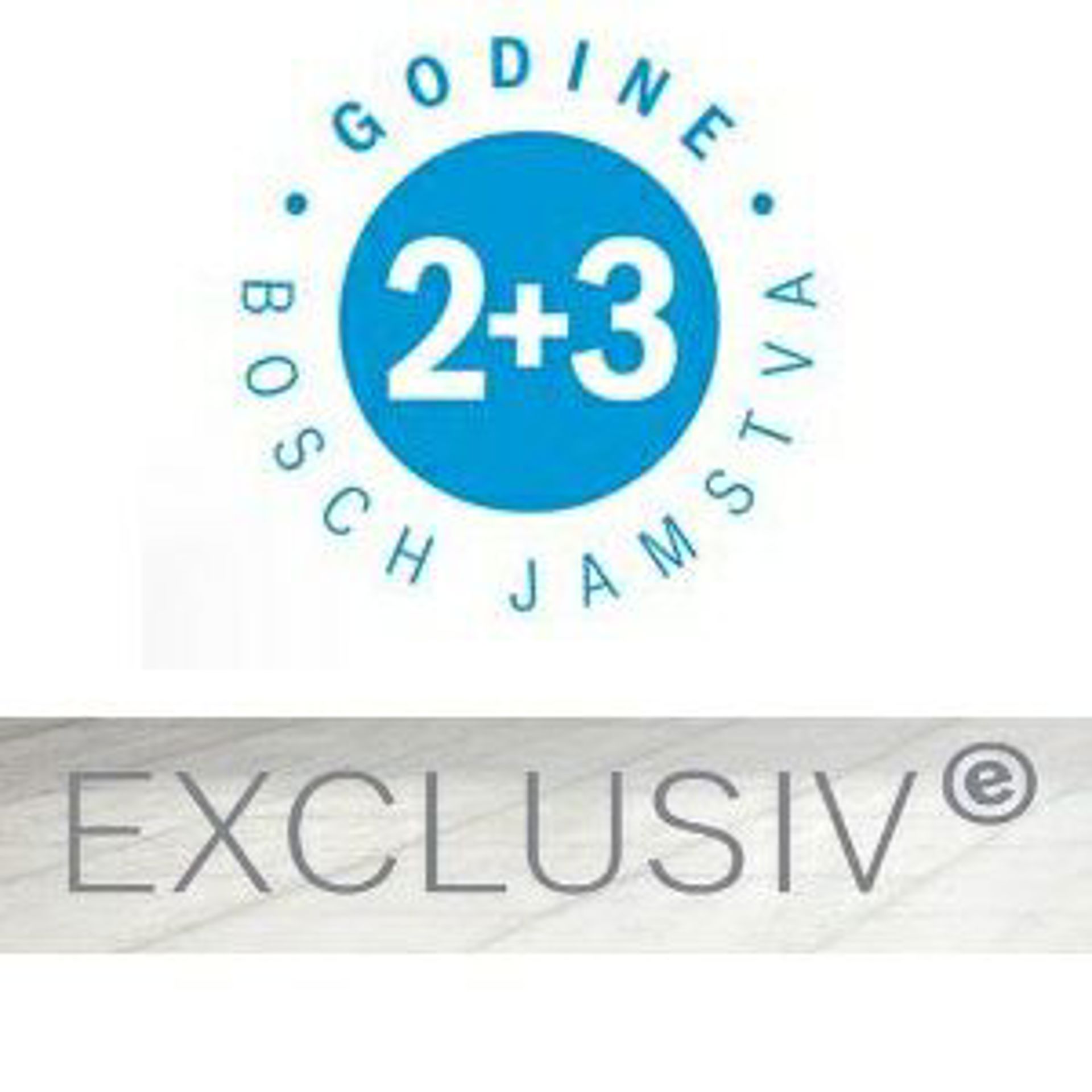 Bosch Exclusiv perilice rublja - akcija produljenog jamstva