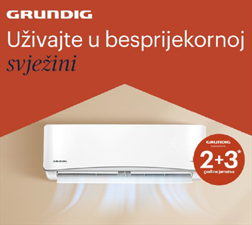 GRUNDIG. Uživajte u besprijekornoj svježini