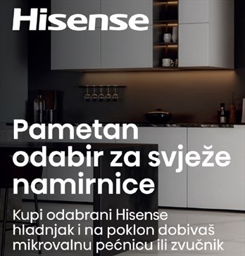 Hisense hladnjaci – Pametan odabir za svježe namirnice