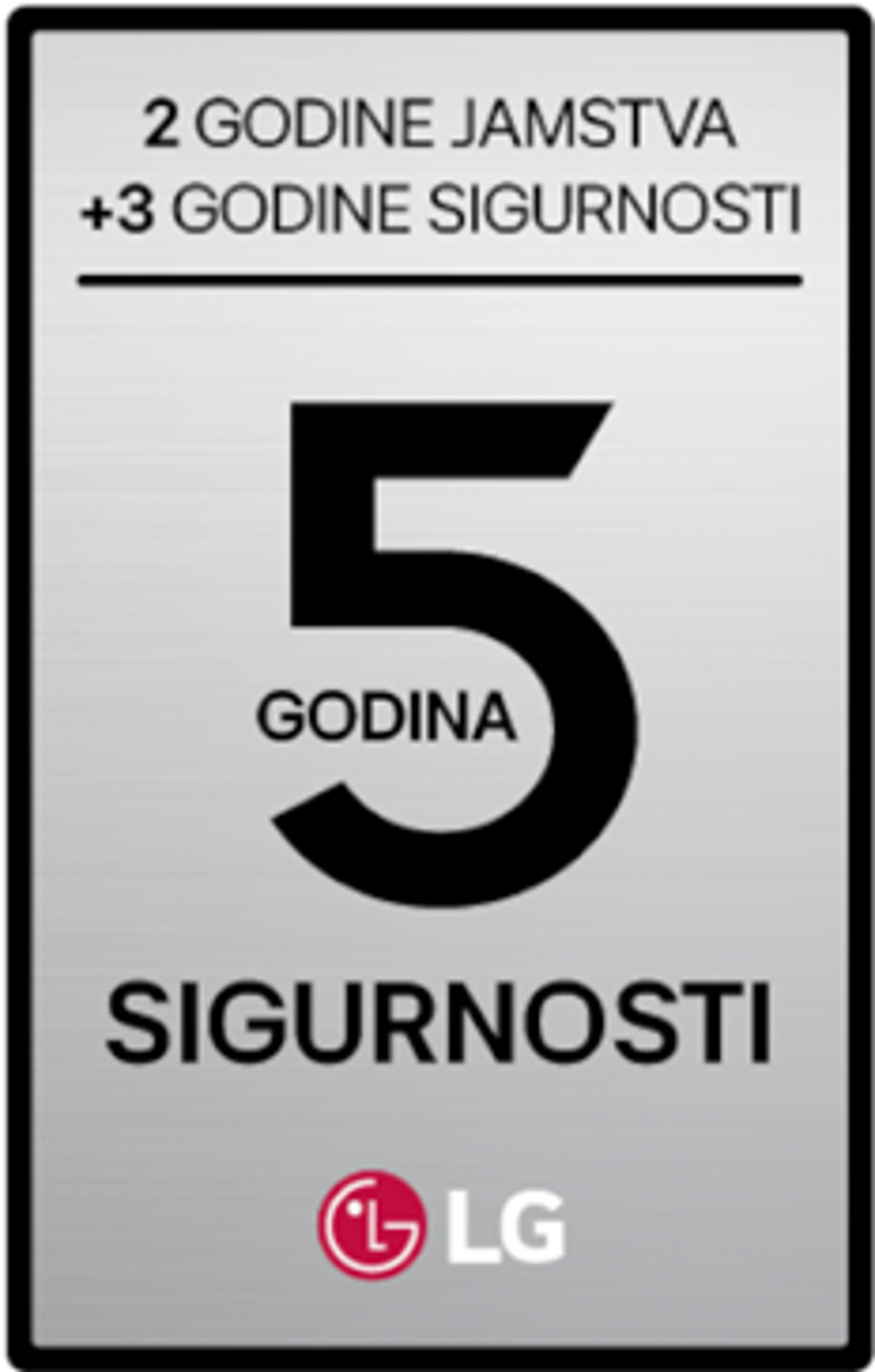 LG promocija - 5 godina sigurnosti