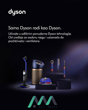 Samo Dyson radi kao Dyson