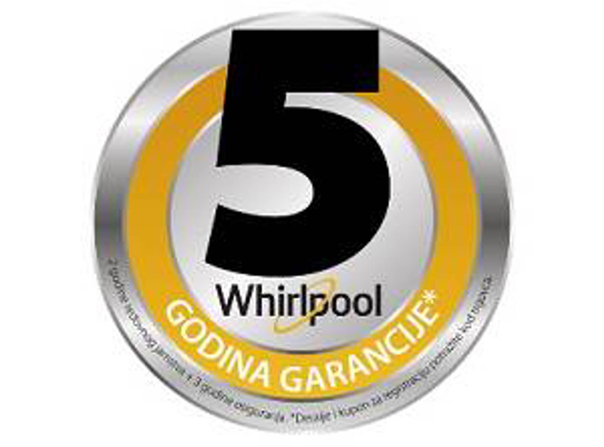 Whirlpool ugradbena bijela tehnika sa 5 godina garancije