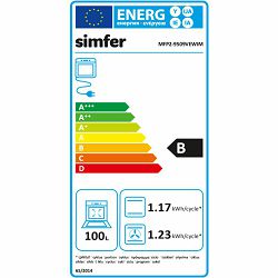 Simfer samostojeći kombinirani štednjak 9425 SERHM