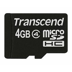 MEM SD MICRO 4GB HC Class 4 - bez adaptera TS