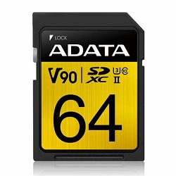 Memorijska kartica Adata 64GB Premier ONE SDXC UHS-II Class