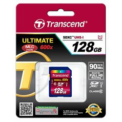 Memorijska kartica Transcend SD 128GB SDXC Class 10, UHS-I