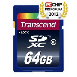 Memorijska kartica Transcend SD 64GB XC SPD Class 10