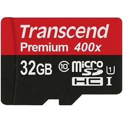 Memorijska kartica Transcend SD MICRO 32GB HC Class UHS 1 +